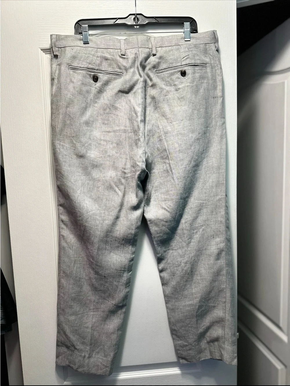 Lucky Brand Light Gray Classic Fit Dress Pants